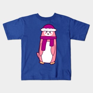 Pink Penguin Kids T-Shirt